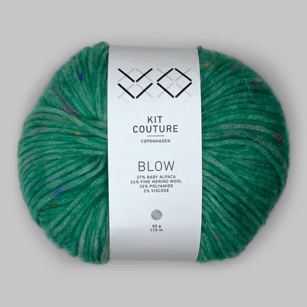 Kit Couture - Blow - Alpaca og uldgarn - Gr�n 155369 - 50g