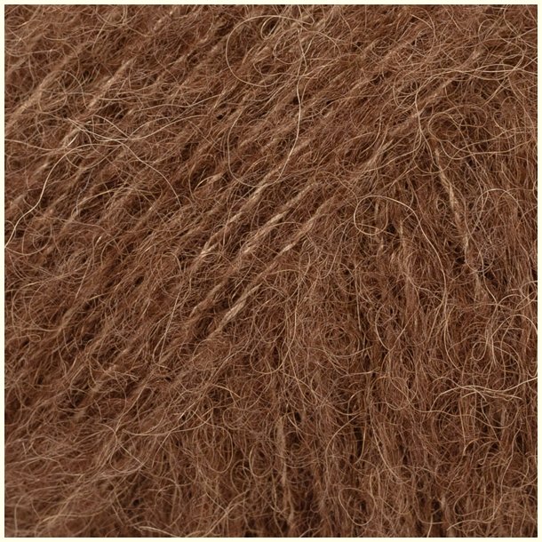 Drops - Brushed Alpaca Silk - Alpaca og silkegarn - Chokolade 38 - 25g