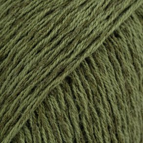 Drops - Belle - Bomuld/Viscose og h�rgarn - Dyb Mosgr�n 38 - 50g