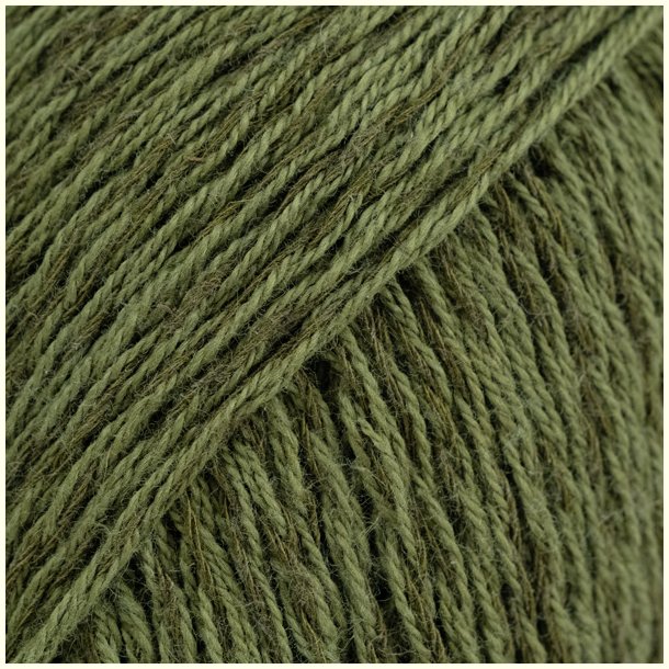 Drops - Belle - Bomuld/Viscose og h�rgarn - Dyb Mosgr�n 38 - 50g