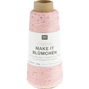 Rico - Make It Blümchen - Effektgarn - Pink (001) - 25g