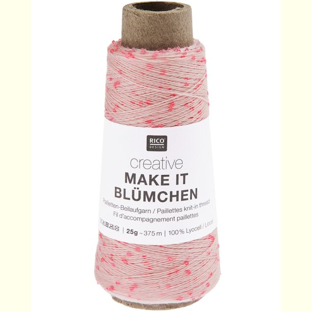 Rico - Make It Bl�mchen - Effektgarn - Pudder (006) - 25g
