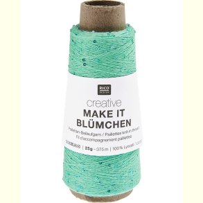 Rico - Make It Bl�mchen - Effektgarn - Turkis (007) - 25g