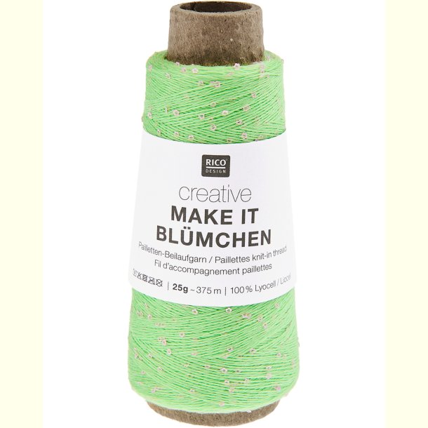 Rico - Make It Bl�mchen - Effektgarn - Gr�n (008) - 25g