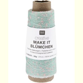 Rico - Make It Bl�mchen - Effektgarn - Lysebl� (009) - 25g