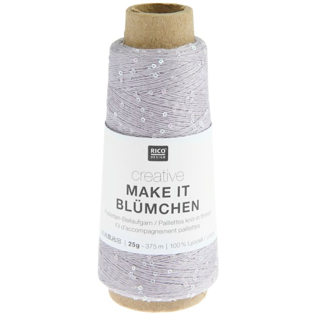 Rico - Make It Bl&uuml;mchen - Effektgarn - Lilac (010) - 25g