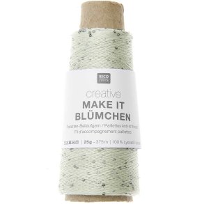 Rico - Make It Blümchen - Effektgarn - Sage (013) - 25g
