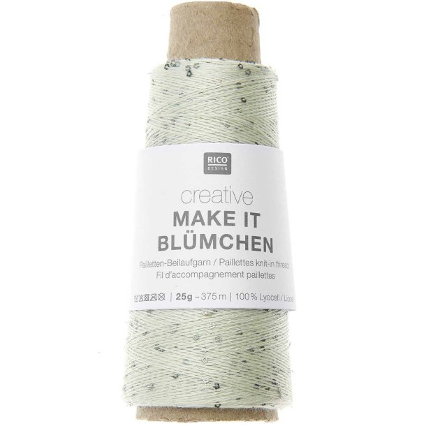 Rico - Make It Bl&uuml;mchen - Effektgarn - Sage (013) - 25g