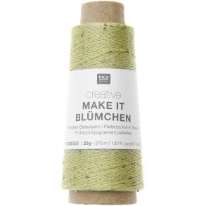 Rico - Make It Blümchen - Effektgarn - Olive (014) - 25g