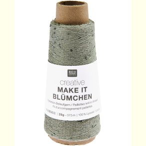 Rico - Make It Bl�mchen - Effektgarn - Silver (019) - 25g