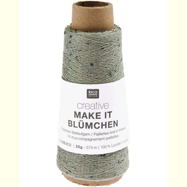 Rico - Make It Bl�mchen - Effektgarn - Silver (019) - 25g