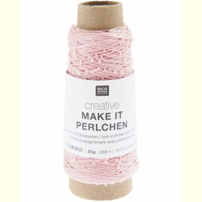 Rico - Make it Perlchen - Effektgarn - Rose Quartz 02 - 25g