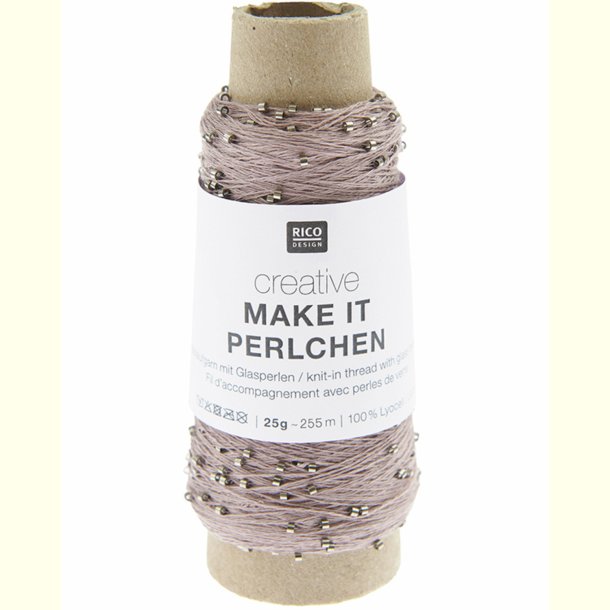 Rico - Make it Perlchen - Effektgarn - Amethyst 03 - 25g