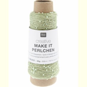 Rico - Make it Perlchen - Effektgarn - Jade 04 - 25g
