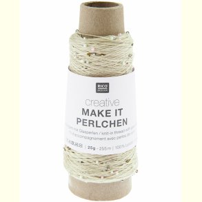 Rico - Make it Perlchen - Effektgarn - Moonstone 07 - 25g