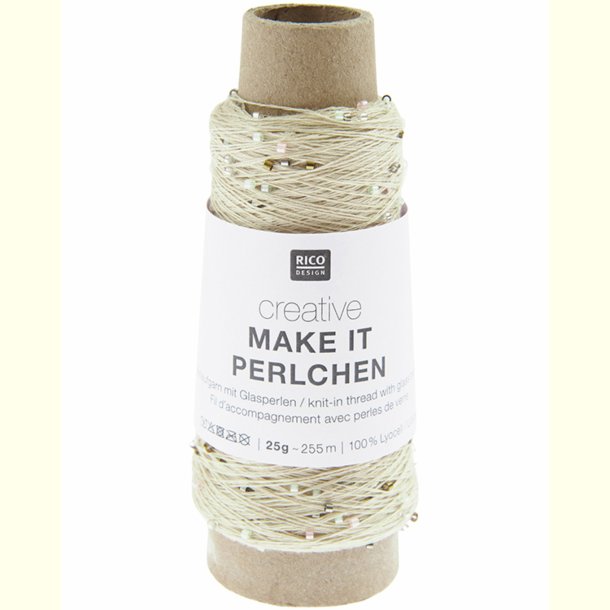 Rico - Make it Perlchen - Effektgarn - Moonstone 07 - 25g