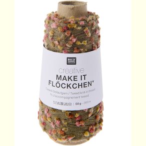 Rico - Make it Fl�ckchen - F�lgetr�d med tweed effekt - Autumn 453001 - 50g