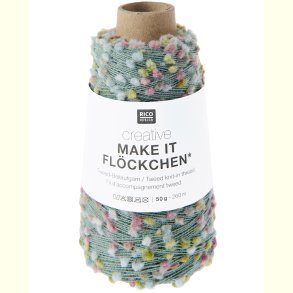 Rico - Make it Fl�ckchen - F�lgetr�d med tweed effekt - Winter 453004 - 50g