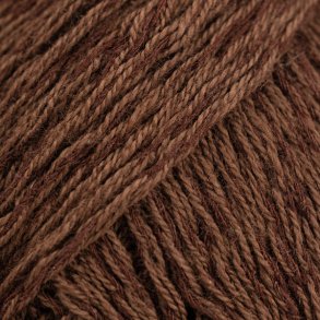 Drops - Belle - Bomuld/Viscose og h�rgarn - Chokolade 39 - 50g