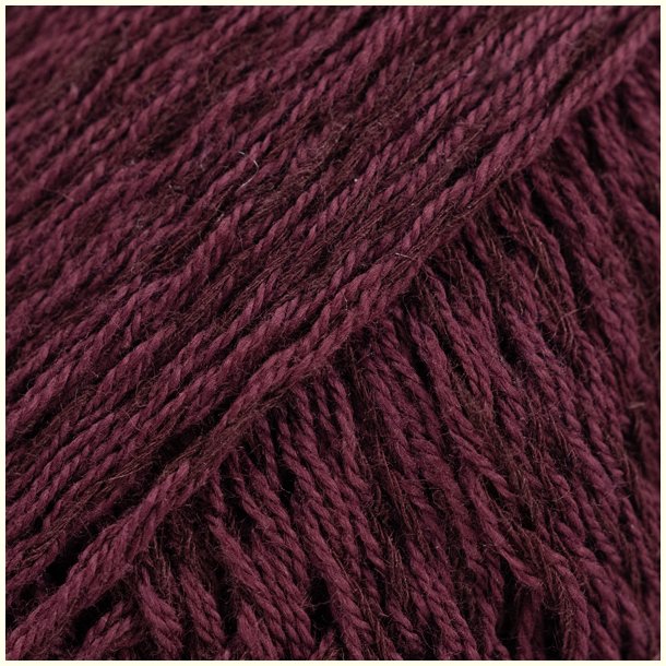 Drops - Belle - Bomuld/Viscose og h�rgarn - Blommevin 40 - 50g