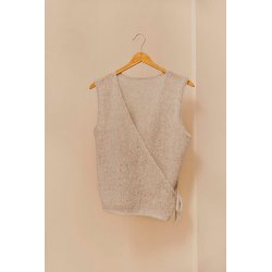 Rauma - Opskrift - Mari Omslagsvest - 412-1