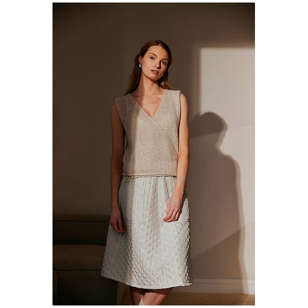 Rauma - Opskrift - Mari Omslagsvest - 412-1