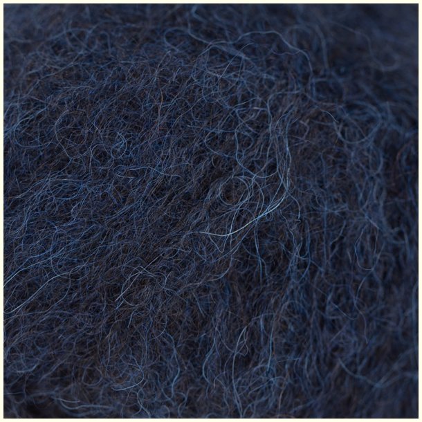 Drops - Brushed Alpaca Silk - Alpaca og silkegarn - M�rk Marinebl� 42 - 25g