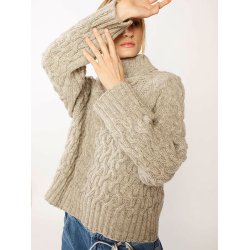 Rauma - Opskrift - Florens Flettegenser - 425-1 - GRATIS!