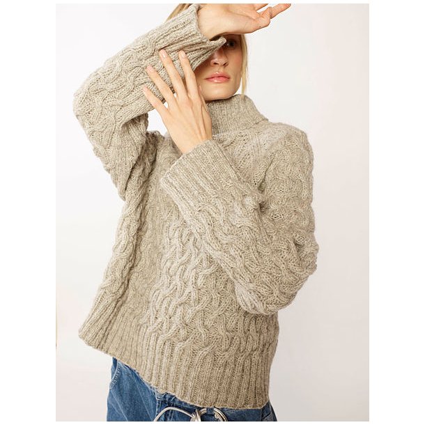 Rauma - Opskrift - Florens Flettegenser - 425-1 - GRATIS!