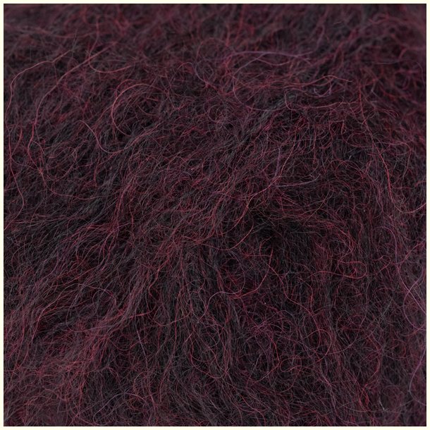 Drops - Brushed Alpaca Silk - Alpaca og silkegarn - M�rk Drue 43 - 25g