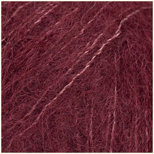 Drops - Brushed Alpaca Silk - Alpaca og silkegarn - Blommevin 44 - 25g