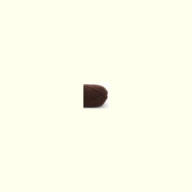 Kremke Soul Wool - Edelweiss Classic 4ply/Sole Mate - str�mpegarn - Chokolate Brown 44 - 100g