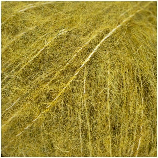 Drops - Brushed Alpaca Silk - Alpaca og silkegarn - Olivenolje 45 - 25g