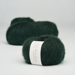 Krea Deluxe - Deluxe Silk Mohair garn - 20 g, fv 45 Flaskegrn