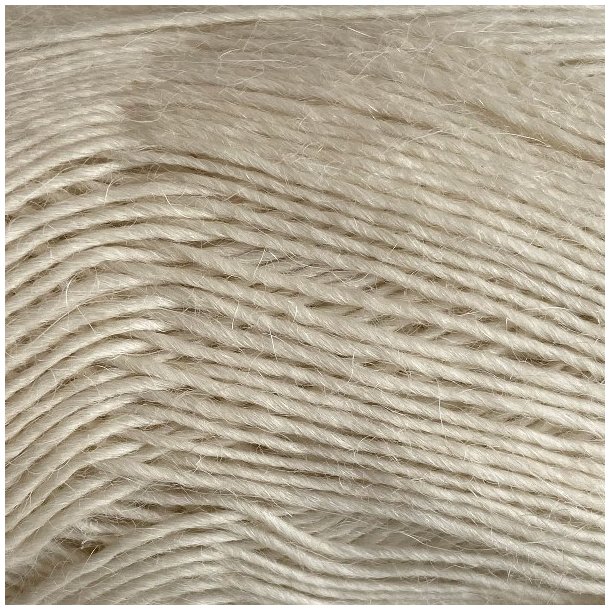 CaMaRose - Tynd Lamauld - Lama/uldgarn - R�hvid 5000 - 50g