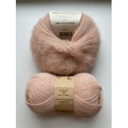 CaMaRose - Tynd Lamauld - Lama/uldgarn - Lys Pudder 5004 - 50g