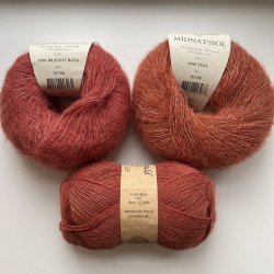 CaMaRose - Tynd Lamauld - Lama/uldgarn - Varm Rosa 5012 - 50g