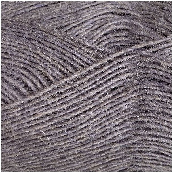 CaMaRose - Tynd Lamauld - Lama/uldgarn - St�vet Lavendel 5014 - 50g