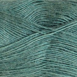 CaMaRose - Tynd Lamauld - Lama/uldgarn - Turkis Gr�n 5018 - 50g