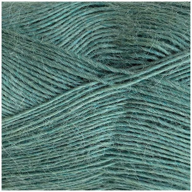 CaMaRose - Tynd Lamauld - Lama/uldgarn - Turkis Gr�n 5018 - 50g