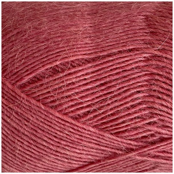 CaMaRose - Tynd Lamauld - Lama/uldgarn - St�vet Rosa 5020 - 50g