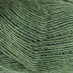 CaMaRose - Tynd Lamauld - Lama/uldgarn - M�rk Avocado 5024 - 50g