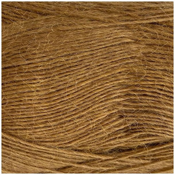 CaMaRose - Tynd Lamauld - Lama/uldgarn - Camel 5028 - 50g