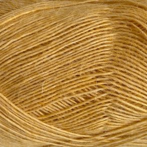 CaMaRose - Tynd Lamauld - Lama/uldgarn - Korn Gul 5034 - 50g