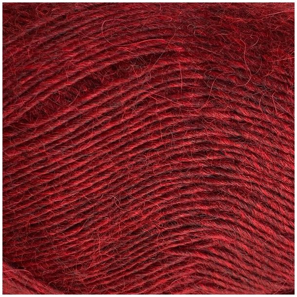 CaMaRose - Tynd Lamauld - Lama/uldgarn - Bordeaux 5069 - 50g