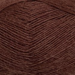 CaMaRose - Tynd Lamauld - Lama/uldgarn - Kastanie 5084 - 50g