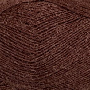 CaMaRose - Tynd Lamauld - Lama/uldgarn - Kastanie 5084 - 50g