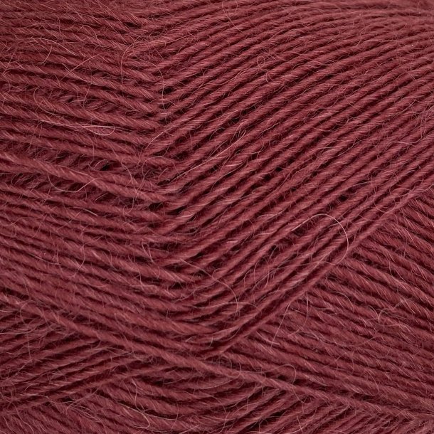 CaMaRose - Tynd Lamauld - Lama/uldgarn - St�vet Bordeaux 5086 - 50g