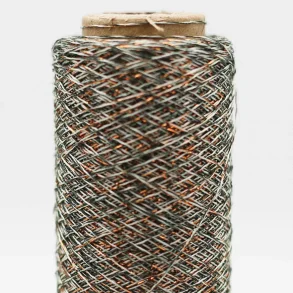 Kremke Soul Wool - Stellaris - effektgarn - Gr�gr�n kobber (43735) - 25g