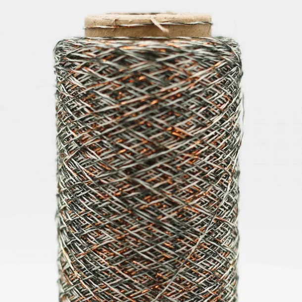 Kremke Soul Wool - Stellaris - effektgarn - Gr�gr�n kobber (43735) - 25g